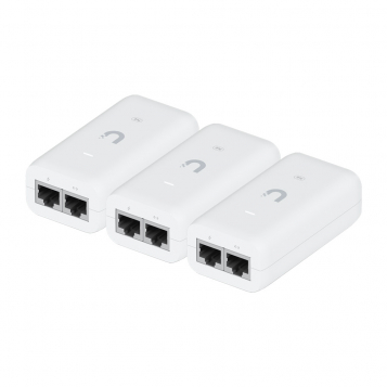 Ubiquiti 3-Pack PoE Power Adaptor 48V 802.3af - U-POE-AF (3 Pieces Kit)