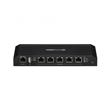 Ubiquiti ToughSwitch 5 Port Gigabit Network Switch 24V Passive PoE TS-5-POE