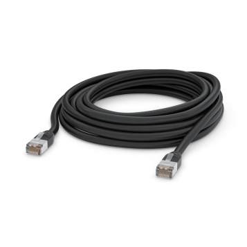 Ubiquiti UISP 8M Black Outdoor Patch Cable - UACC-Cable-Patch-Outdoor-8M-BK