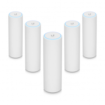 Ubiquiti UniFi 6 Mesh WiFi 6 Access Point with 4x4 MU-MIMO - U6-Mesh 5 Pack (Comprised of singles)