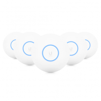 Ubiquiti UniFi 6 Professional WiFi 6 Access Point - U6-Pro 5 Pack (No PoE Injector, comprised of singles)