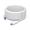 Ubiquiti UniFi G4 Doorbell Professional PoE-to-USB Cable - White 7m - UACC-G4-DBP-Cable-USB-7M Main Image