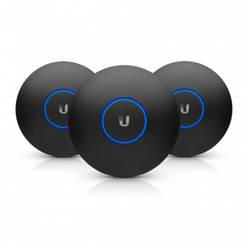 Ubiquiti UniFi U6+/U6-Lite/NanoHD Skin Cover Matte Black - 3 Pack