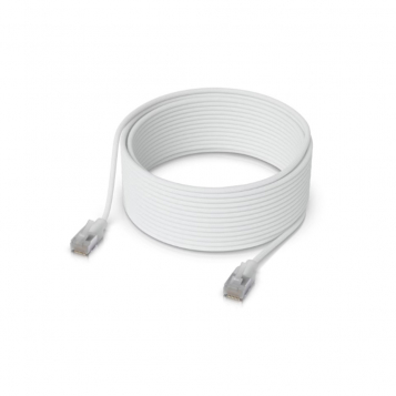 Ubiquiti UniFi Premium Patch Cable 12M (White) - UACC-Cable-Patch-EL-C6A-12M-W