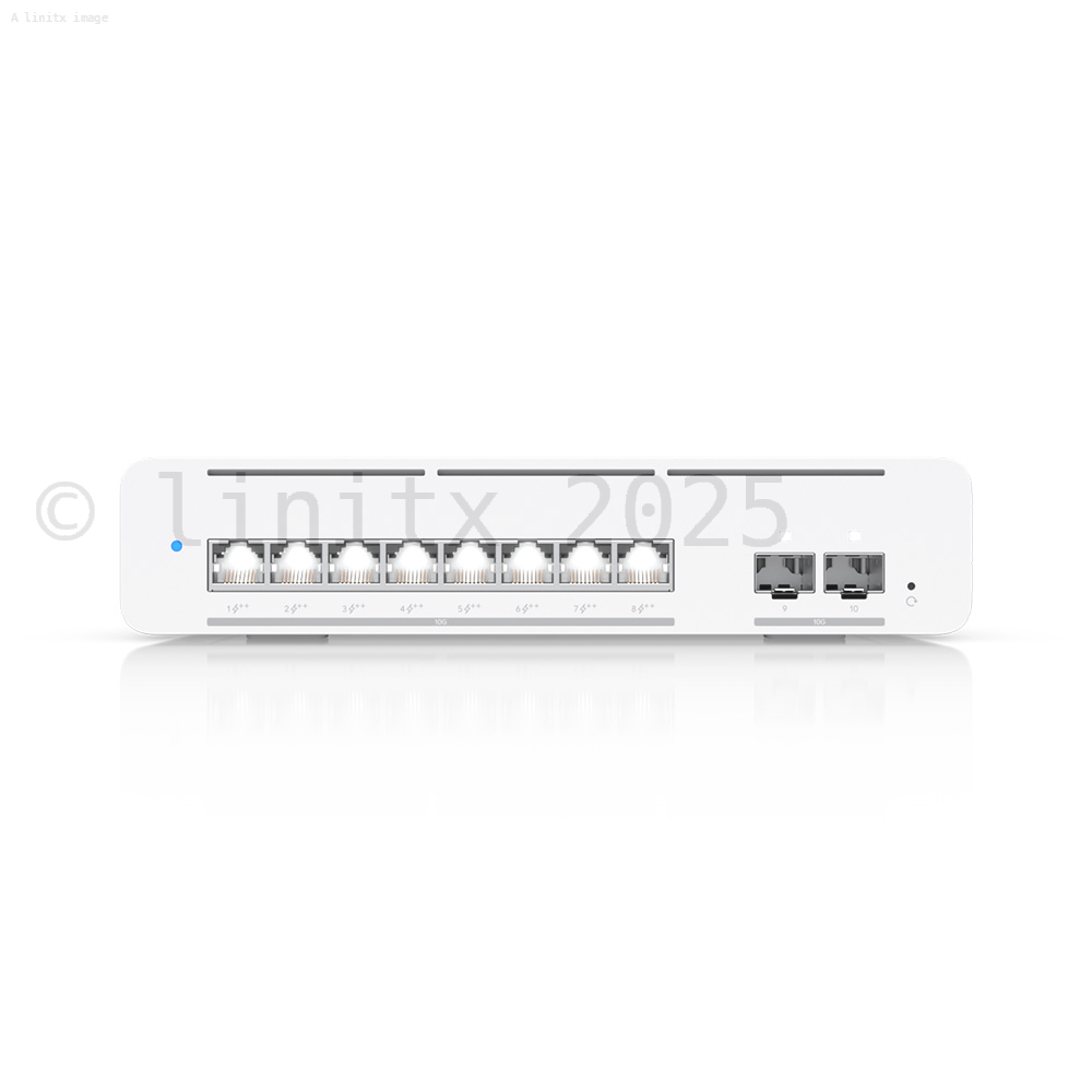 Ubiquiti UniFi Pro XG 8-Port PoE Switch - USW-Pro-XG-8-PoE