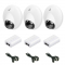Ubiquiti UniFi Protect G3 Dome CCTV Cameras + NVR Starter Kit package contents