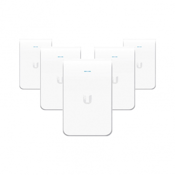 Ubiquiti UniFi UAP AC In-Wall Pro 5 Pack - UAP-AC-IW-PRO-5