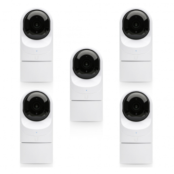 Ubiquiti UniFi Protect IP Camera 1080p CCTV G3 Flex 5 Pack - UVC-G3-FLEX-5 (No PoE Injectors)