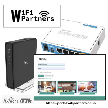 WiFi Partners WiFi Portal - Mikrotik Lite Portal Licence 542 (buy 2 months get 5)