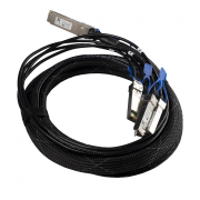 MikroTik XQ+BC0003-XS+ Break out Cable 100G QSFP28 to 4 x 25G SFP28 3m
