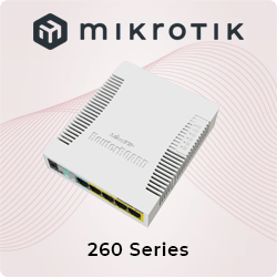 MikroTik 260 Series Switches